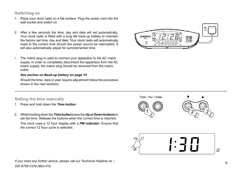 Roberts Radio CR99712 User Manual | Page 7 / 24