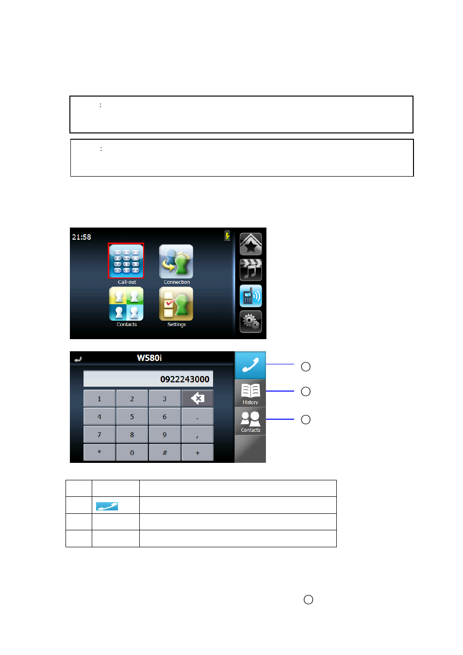 Call out (hands – free calling) | RoyalTek RN5 User Manual | Page 37 / 42