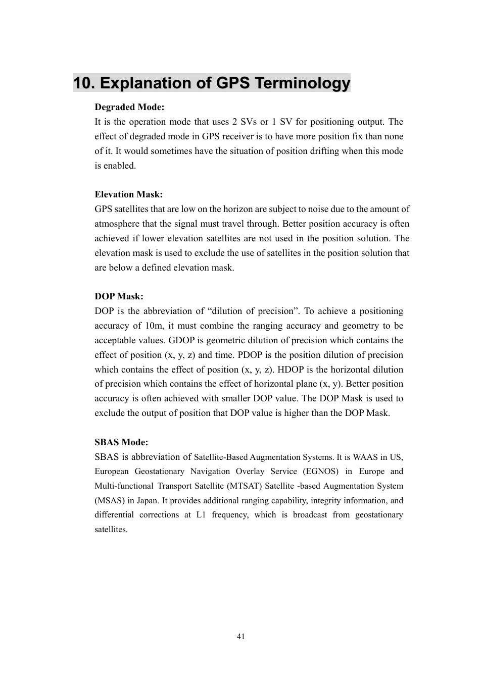 RoyalTek RBT-1000 User Manual | Page 46 / 48