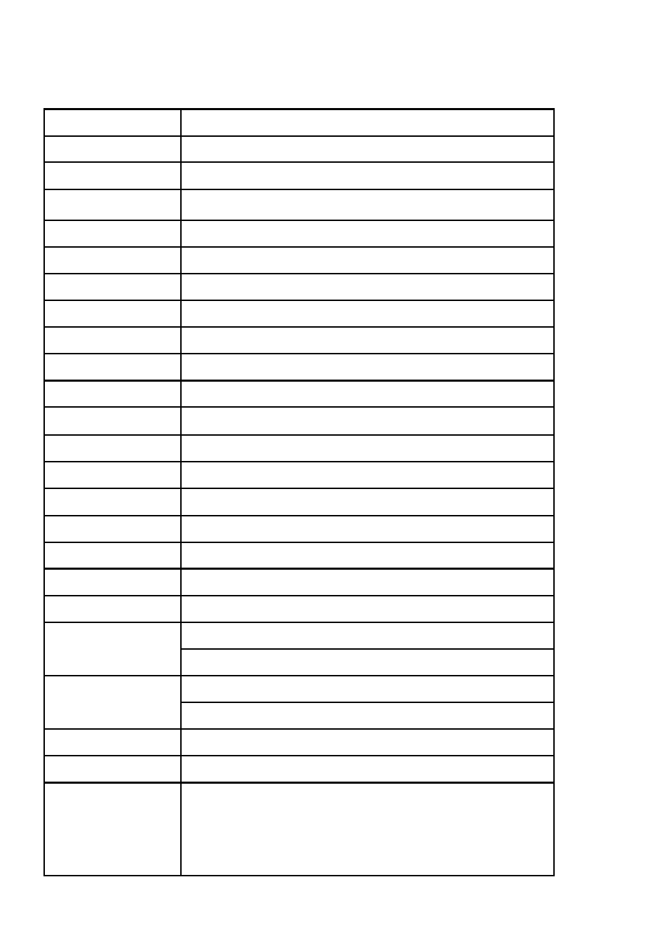 Product specification | RoyalTek RMP-8200 User Manual | Page 28 / 30