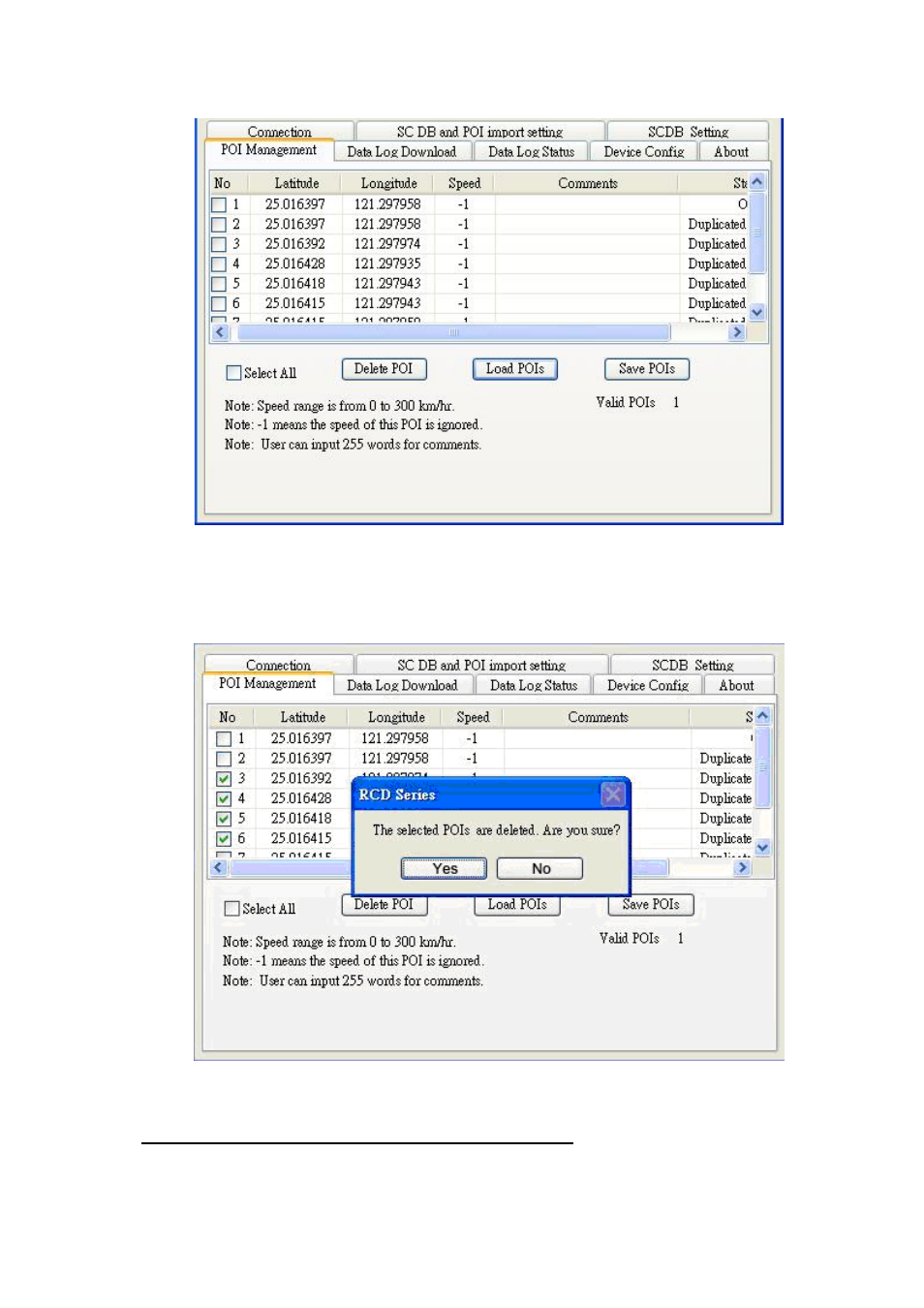 1 poi management and shown on map | RoyalTek RCD-3000 User Manual | Page 12 / 21