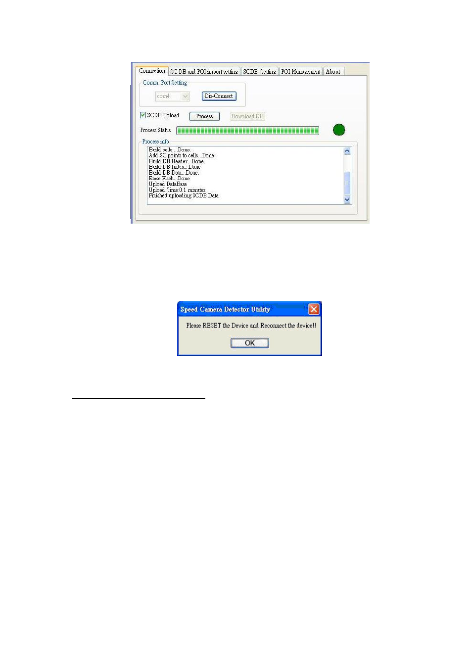 2 poi setting process | RoyalTek GPS SPEED CAMERA WARNING DEVICE RCD-1000 User Manual | Page 17 / 18