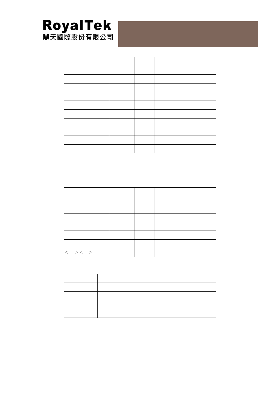 Rgm-3550lp user manual, Table 2 gga data format | RoyalTek RGM-3550LP User Manual | Page 13 / 18