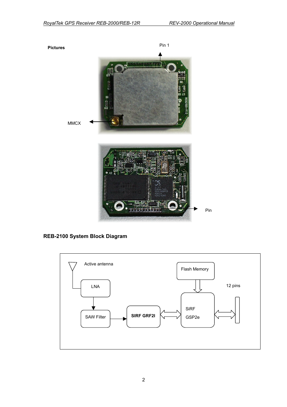 RoyalTek REV-2000 User Manual | Page 19 / 54