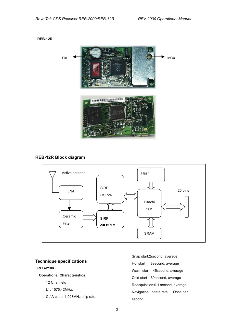 RoyalTek REV-2000 User Manual | Page 20 / 54