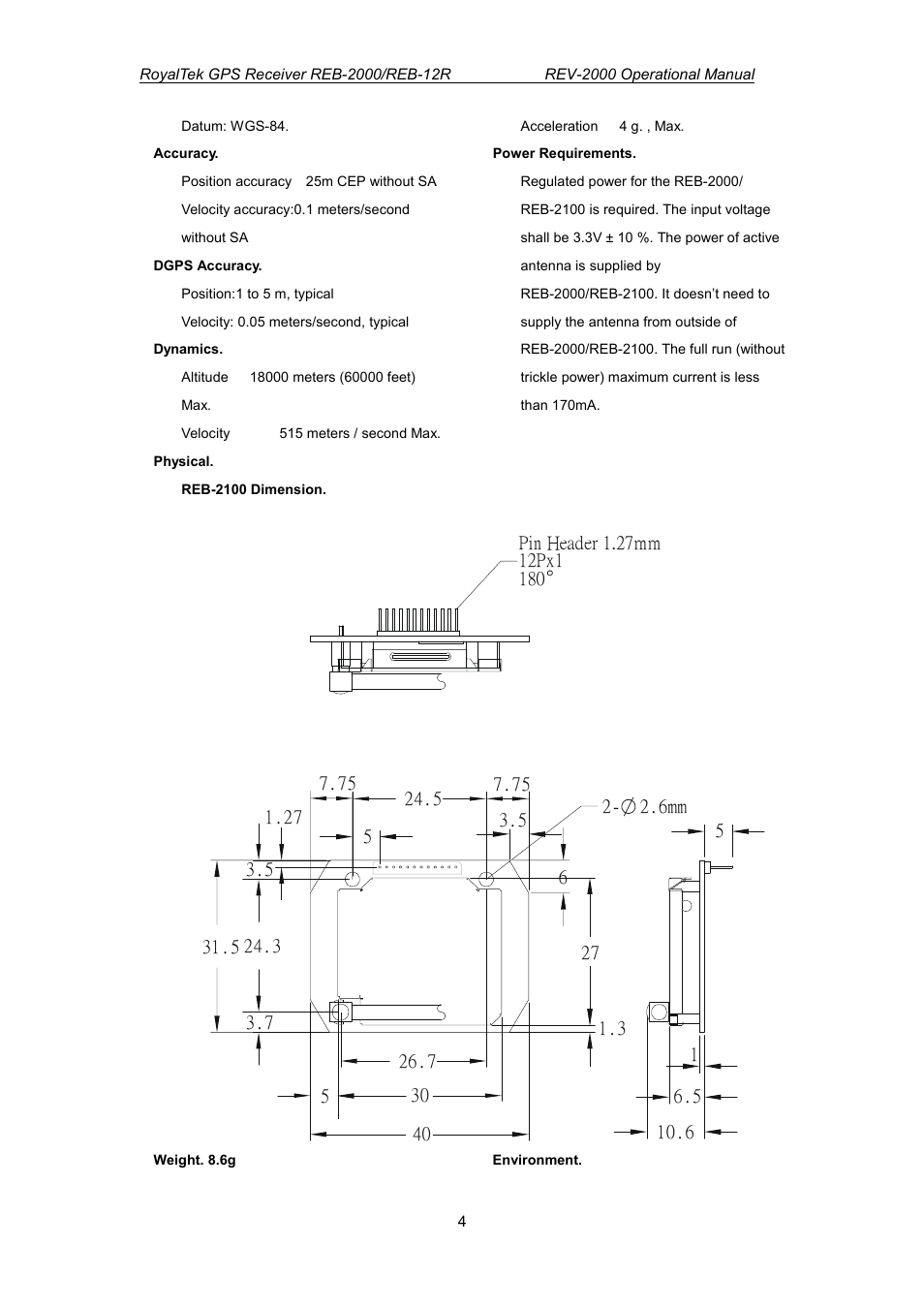 RoyalTek REV-2000 User Manual | Page 21 / 54