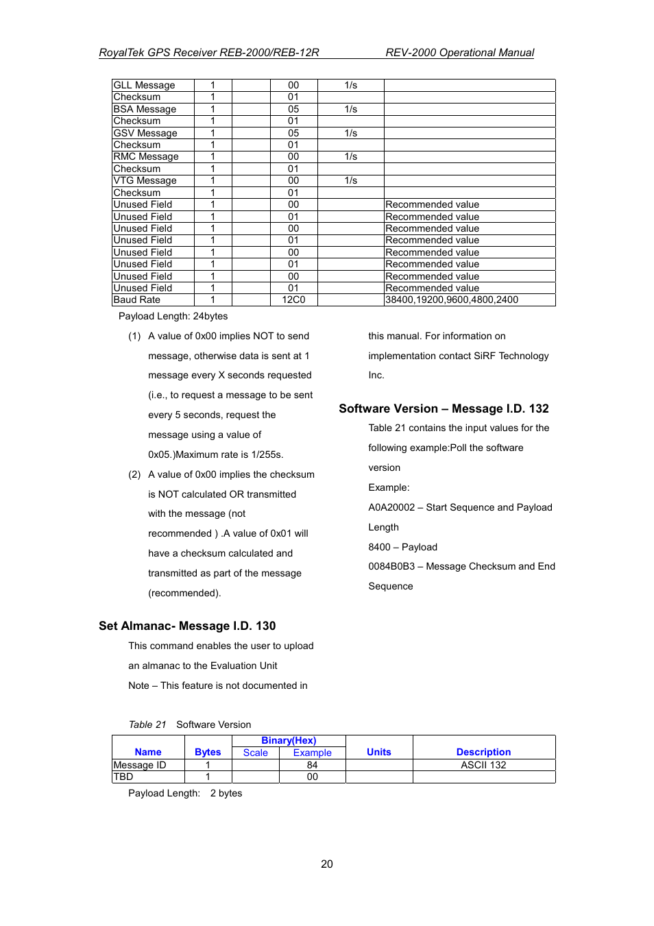 RoyalTek REV-2000 User Manual | Page 37 / 54