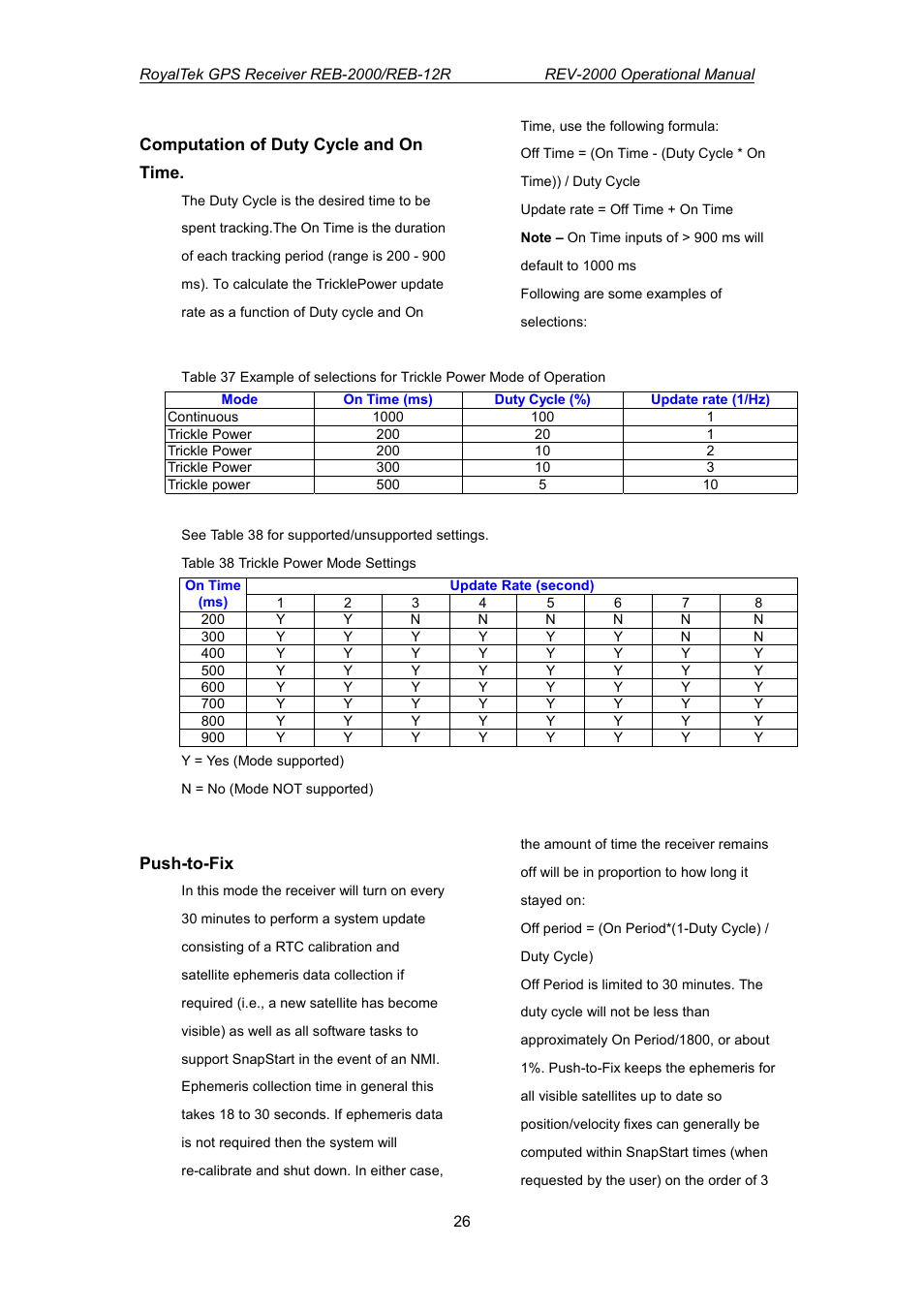 RoyalTek REV-2000 User Manual | Page 43 / 54