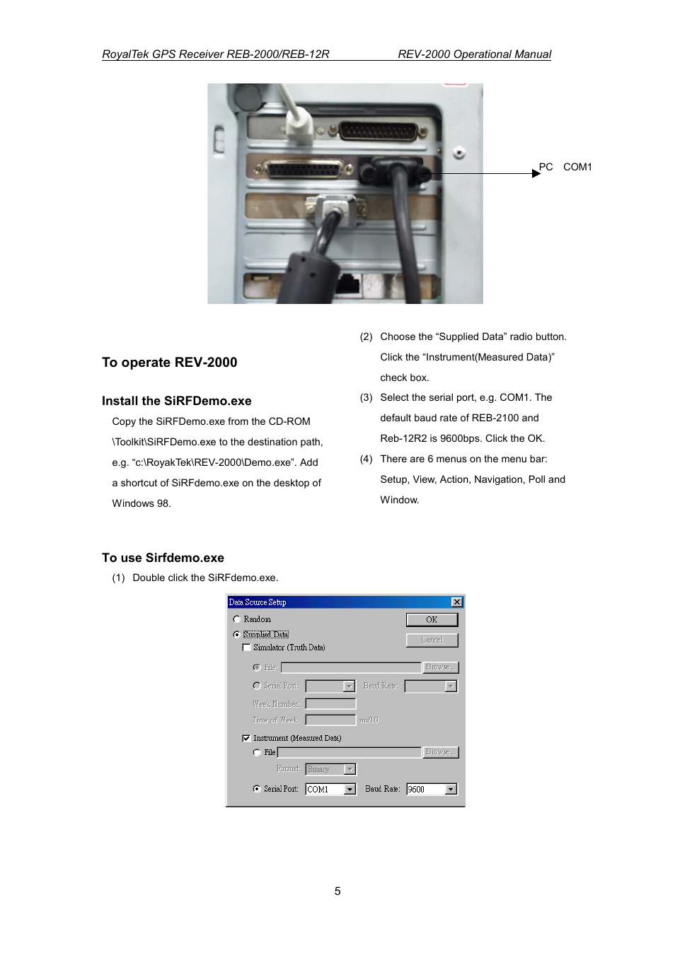 RoyalTek REV-2000 User Manual | Page 9 / 54