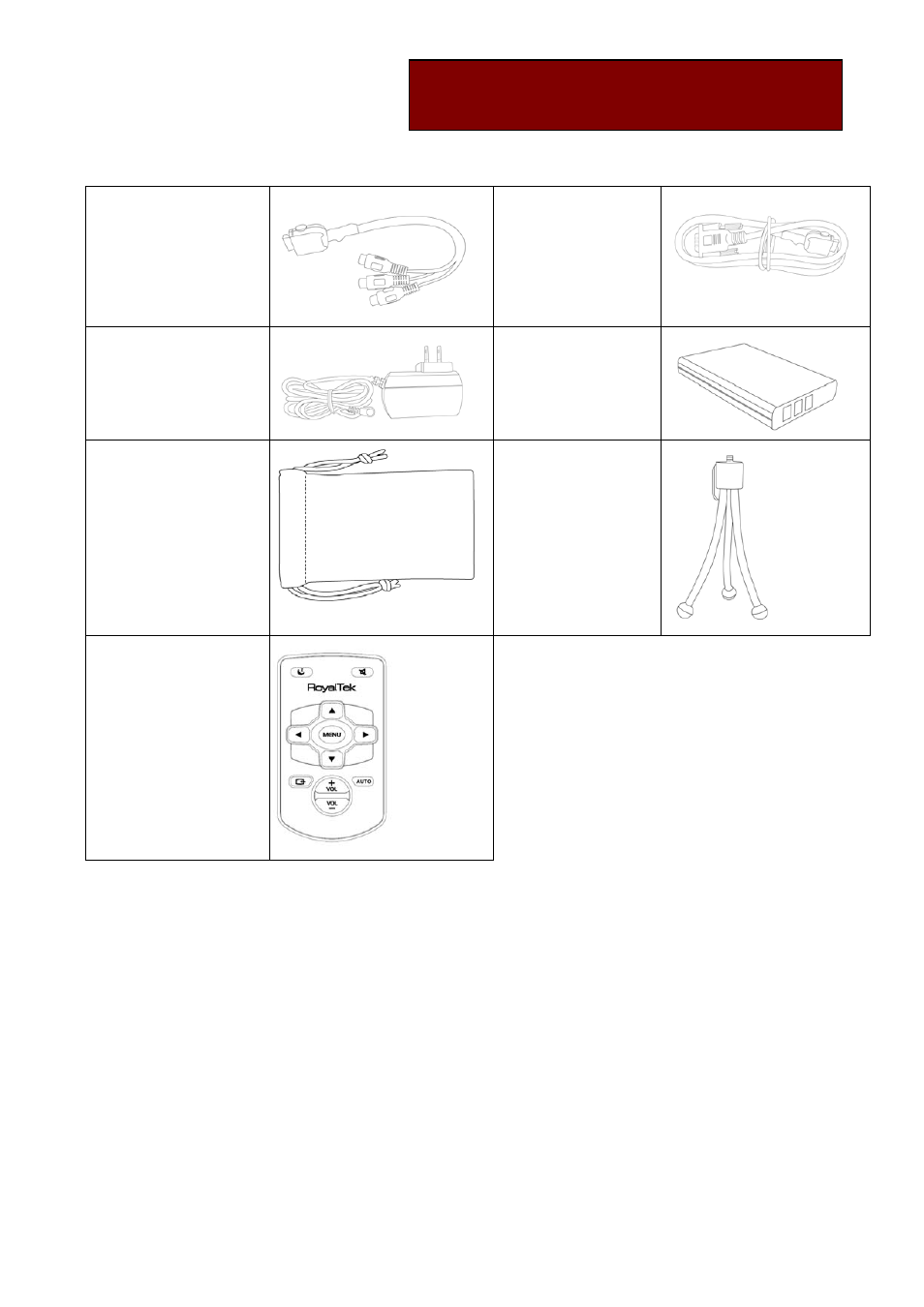 RoyalTek RPJ-2000 User Manual | Page 3 / 7