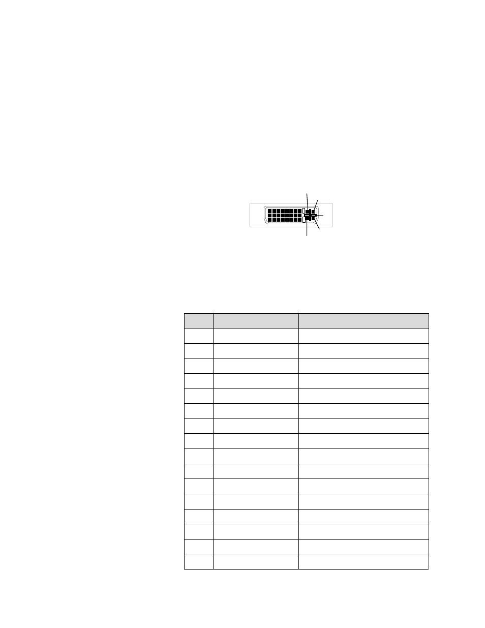 Dvi-i connector, Connector type and pinouts, Dvi-1 | RGB Spectrum Quadra User's Guide User Manual | Page 110 / 132