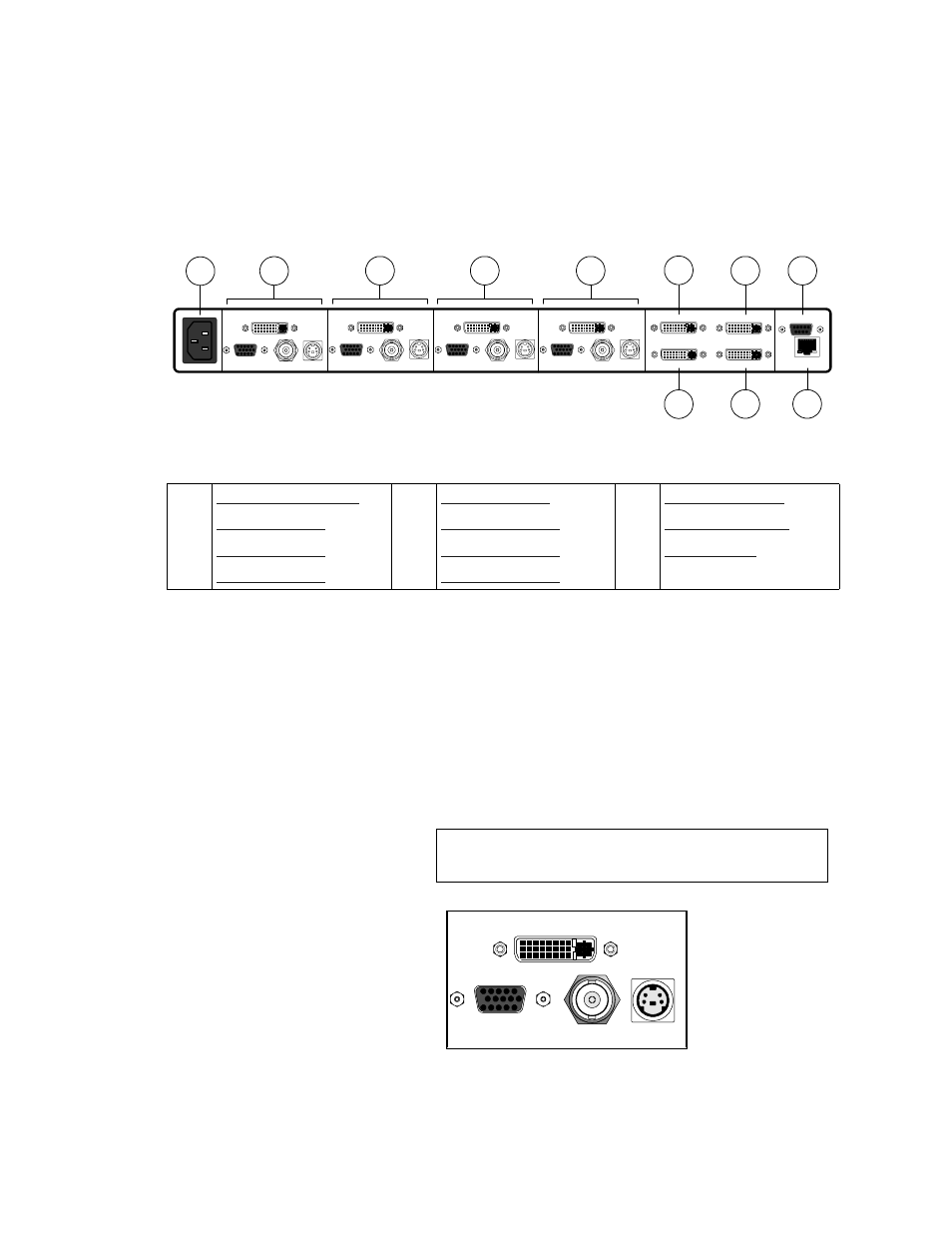 Rear panel | RGB Spectrum Quadra User's Guide User Manual | Page 19 / 132