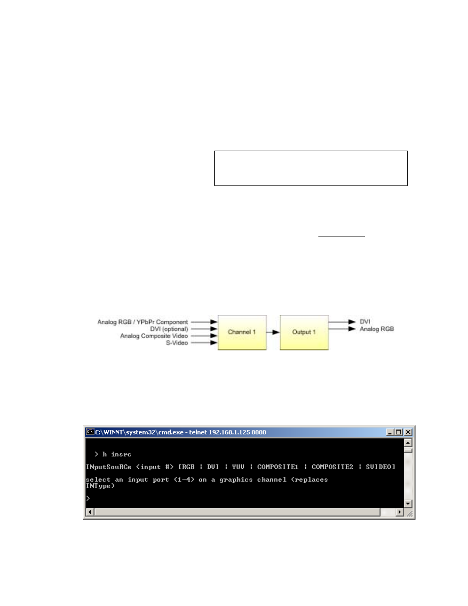 Selecting an input source | RGB Spectrum Quadra User's Guide User Manual | Page 40 / 132