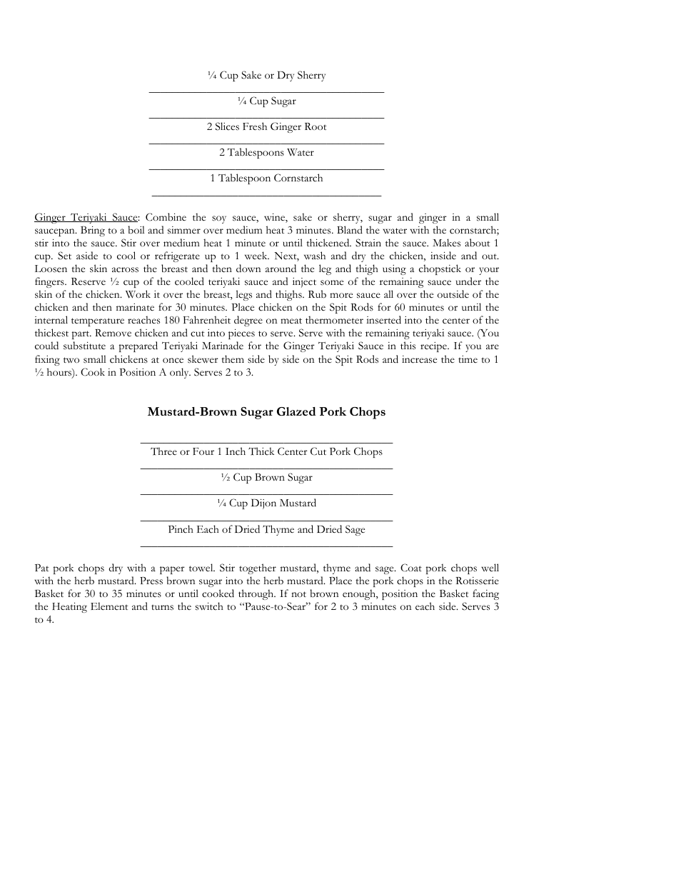 Ronco Oven User Manual | Page 24 / 27