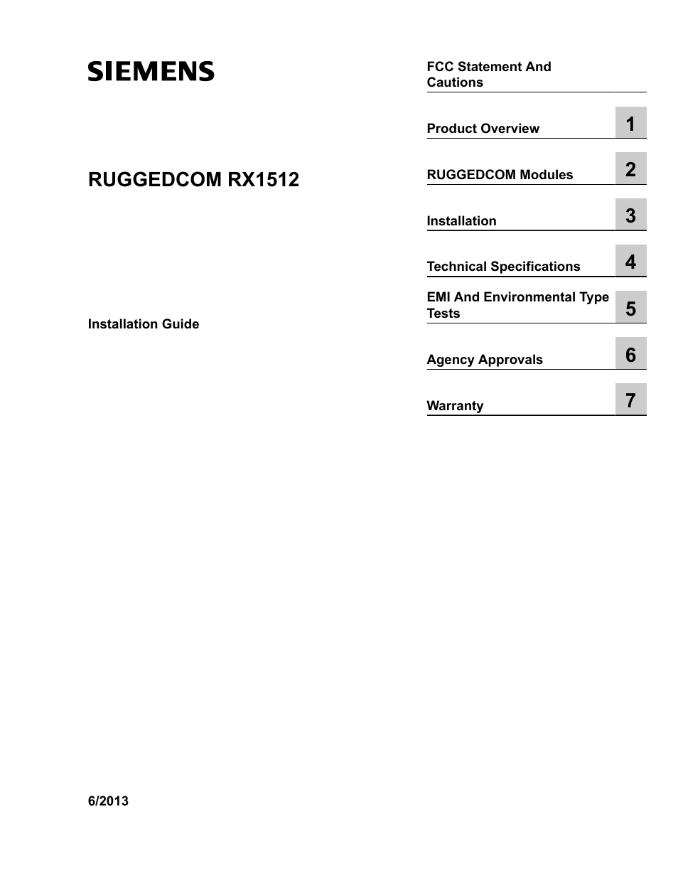 RuggedCom RX1512 User Manual | 48 pages