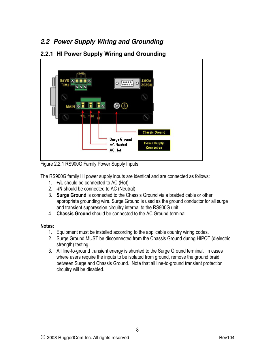 RuggedCom RS900G User Manual | Page 8 / 17