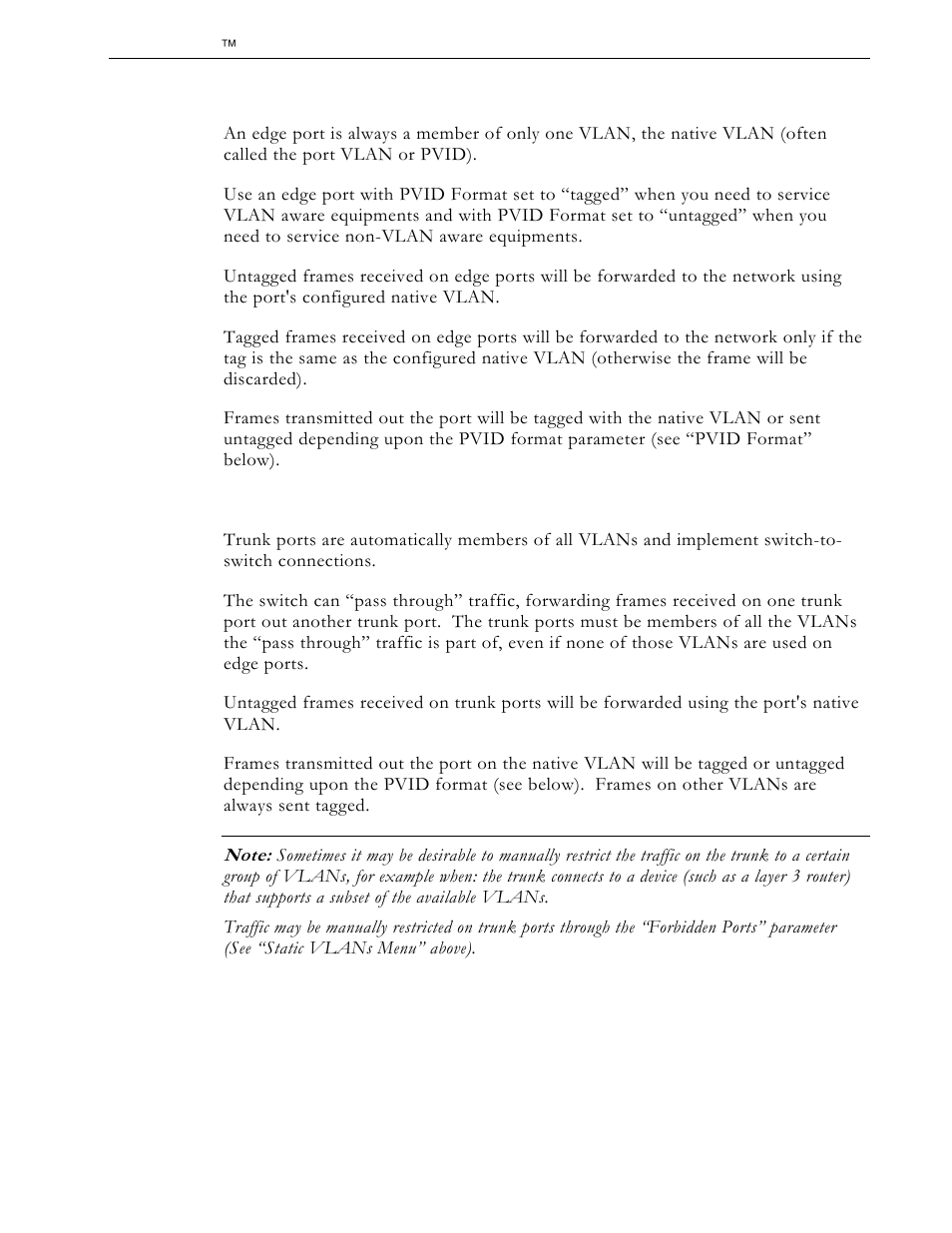 Edge type, Trunk type | RuggedCom RS1600 User Manual | Page 46 / 130