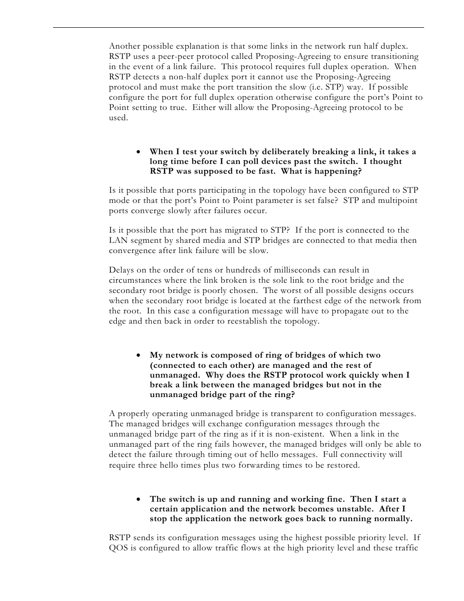 Problem three, Problem four, Problem five | RuggedCom RS1600 User Manual | Page 73 / 130