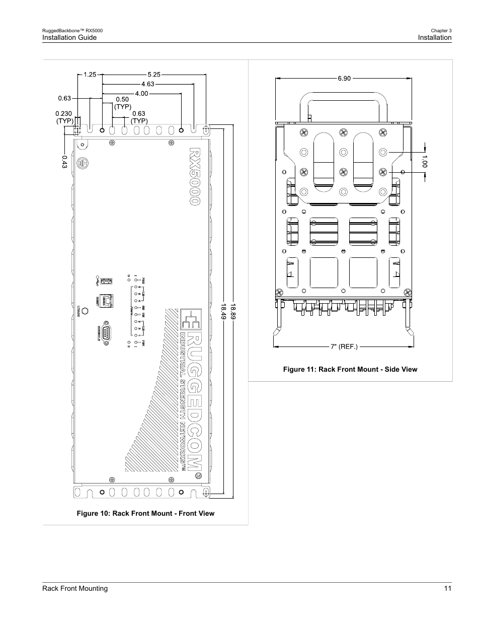 RuggedCom RUGGEDBACKBONE RX5000 User Manual | Page 17 / 44