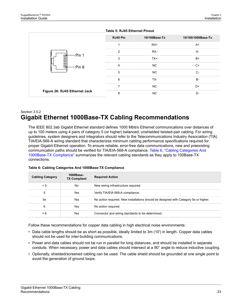 RuggedCom RUGGEDBACKBONE RX5000 User Manual | Page 29 / 44