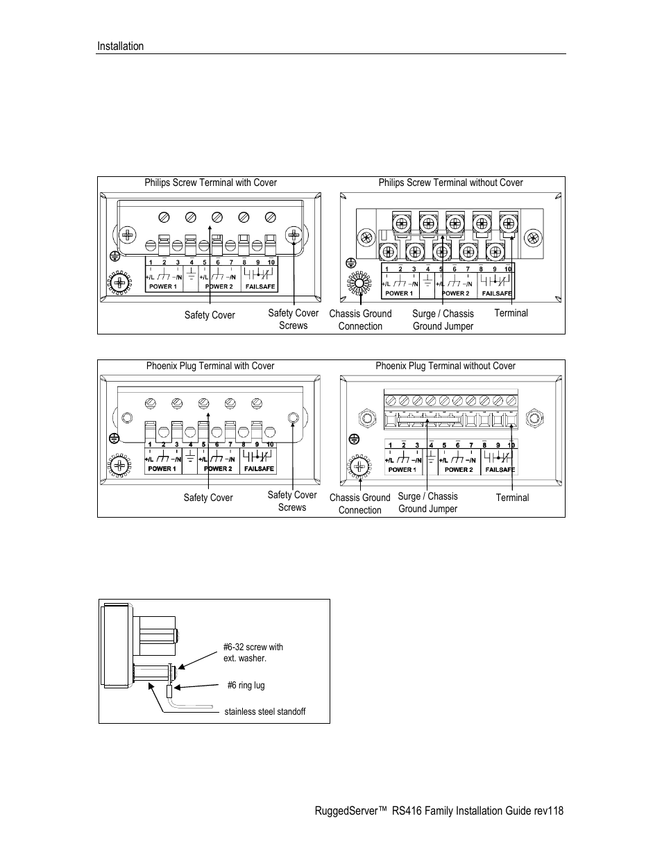 Power supply wiring and grounding, 2 power supply wiring and grounding | RuggedCom RS416 User Manual | Page 15 / 43