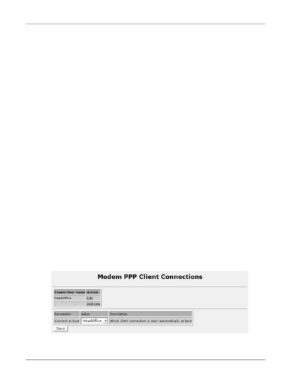 Modem ppp client connections | RuggedCom RuggedRouter RX1100 User Manual | Page 104 / 341