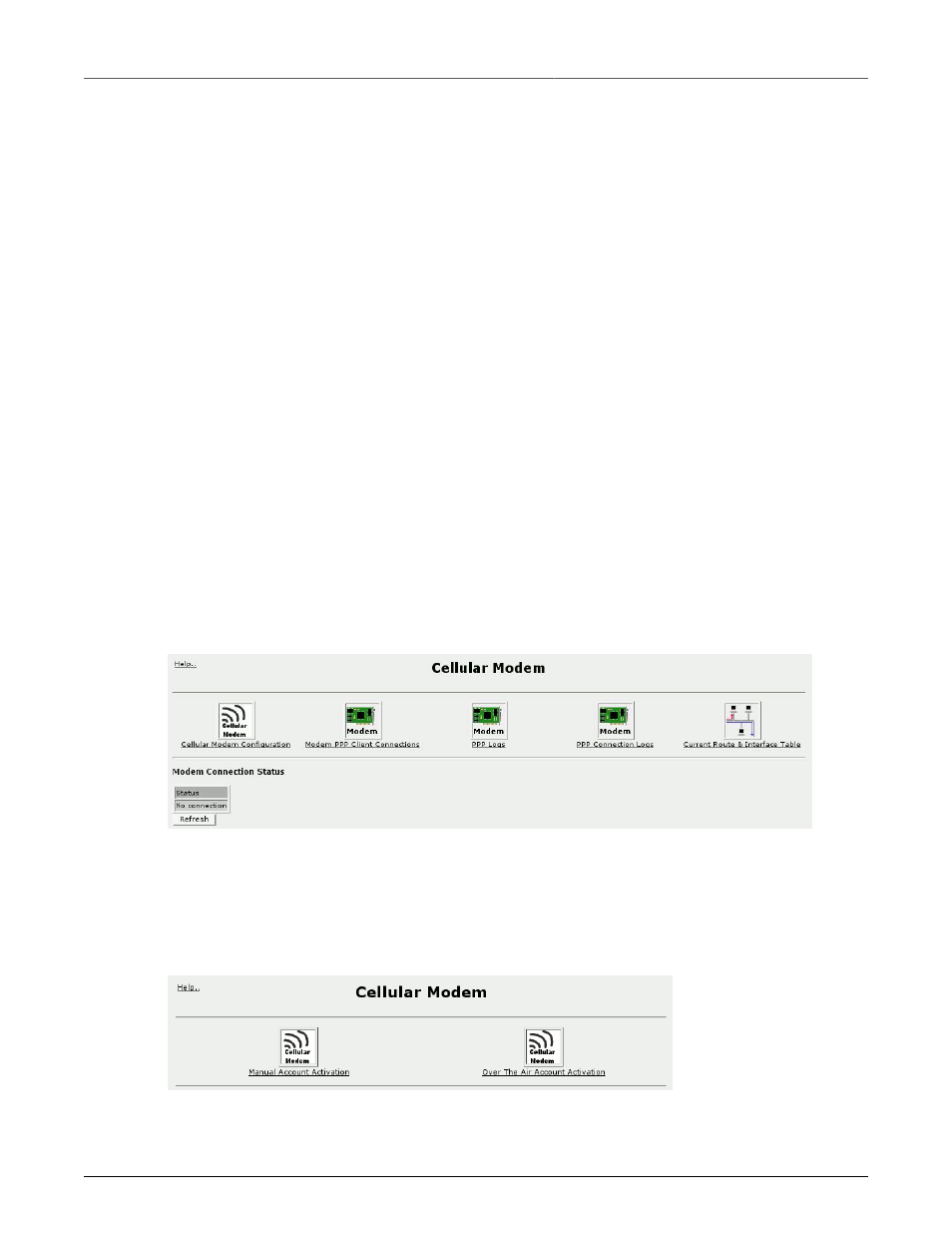 Led designations, Ppp cellular modem configuration, Cellular modem interface | RuggedCom RuggedRouter RX1100 User Manual | Page 111 / 341