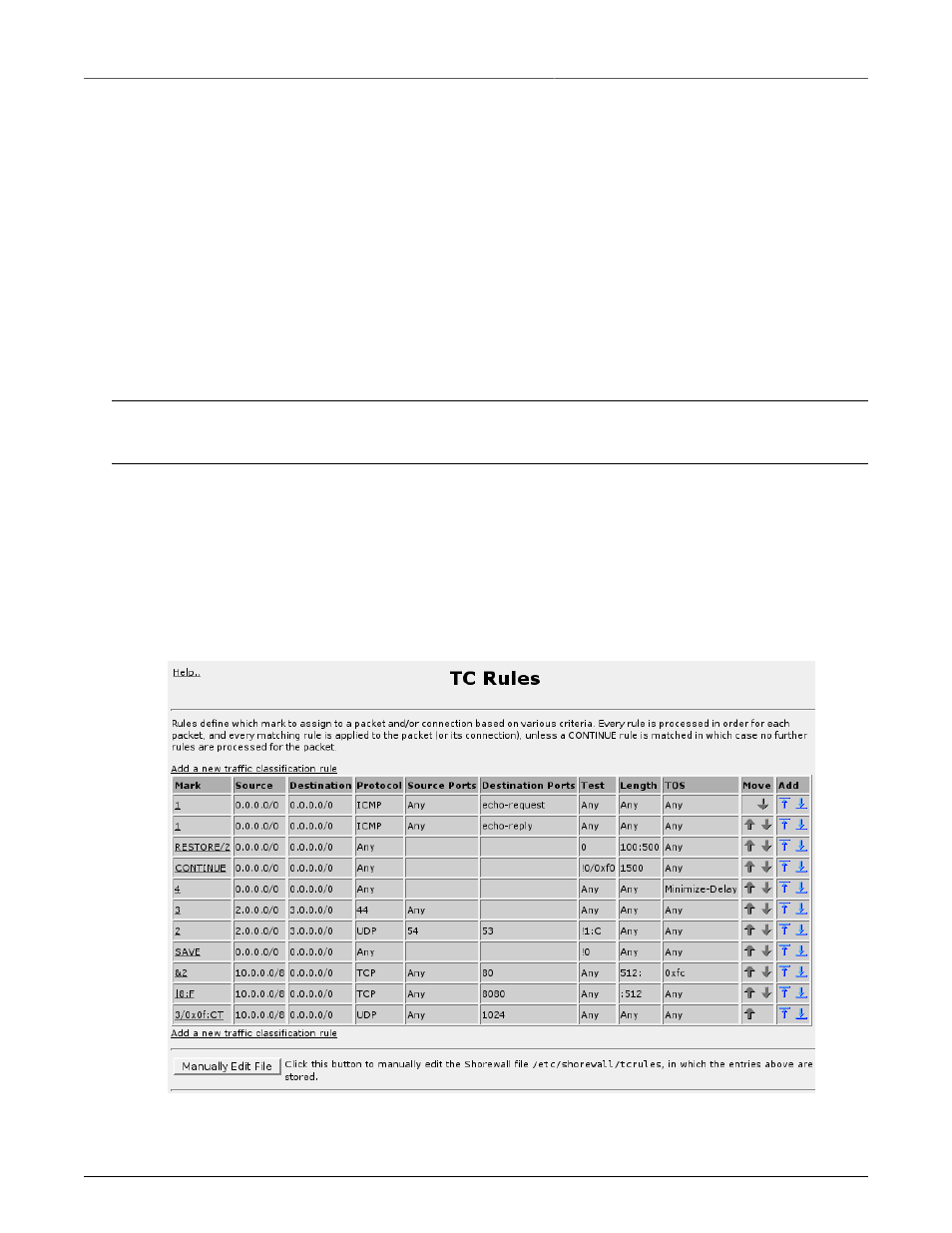 Tc rules | RuggedCom RuggedRouter RX1100 User Manual | Page 141 / 341