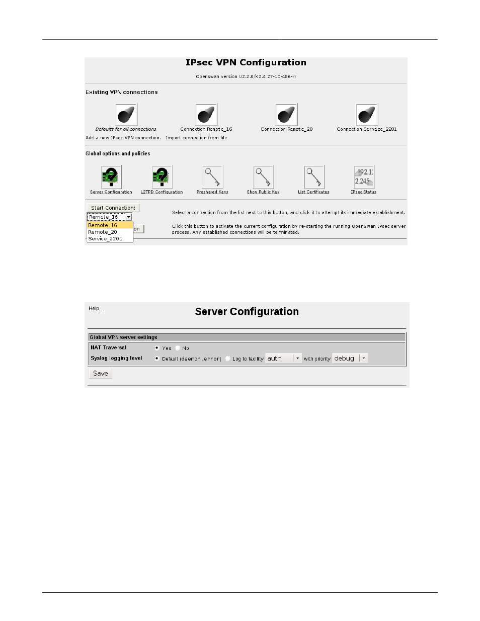 Server configuration, 149 16.4. server configuration | RuggedCom RuggedRouter RX1100 User Manual | Page 149 / 341