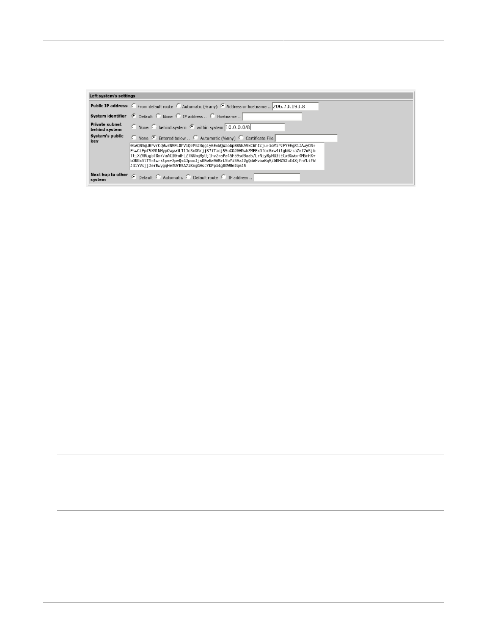 Left/right system's settings, Export configuration, Editing a vpn connection, part 2 | RuggedCom RuggedRouter RX1100 User Manual | Page 154 / 341