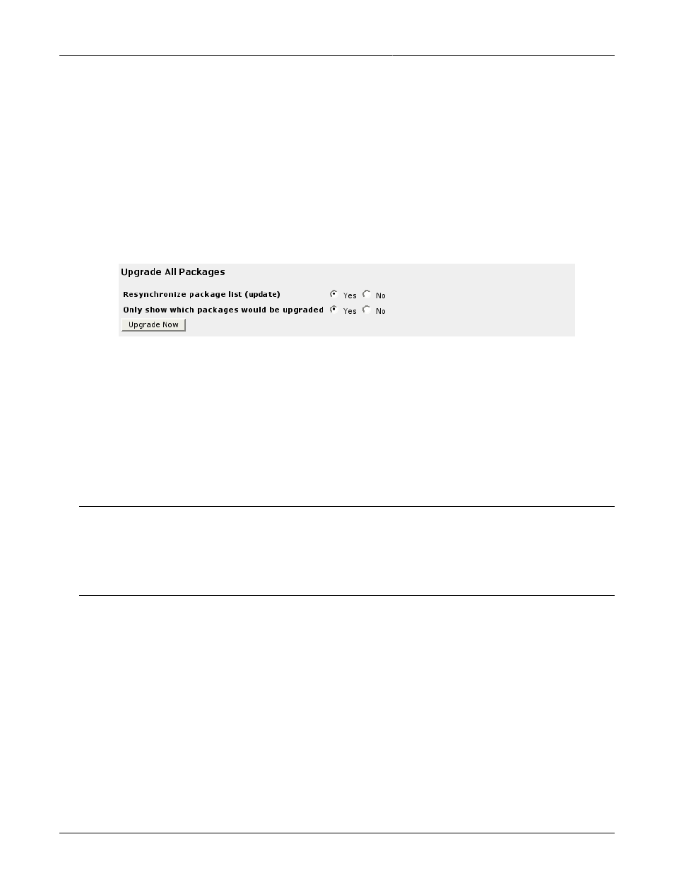 Upgrading all packages, Notes on software upgrade procedures | RuggedCom RuggedRouter RX1100 User Manual | Page 318 / 341