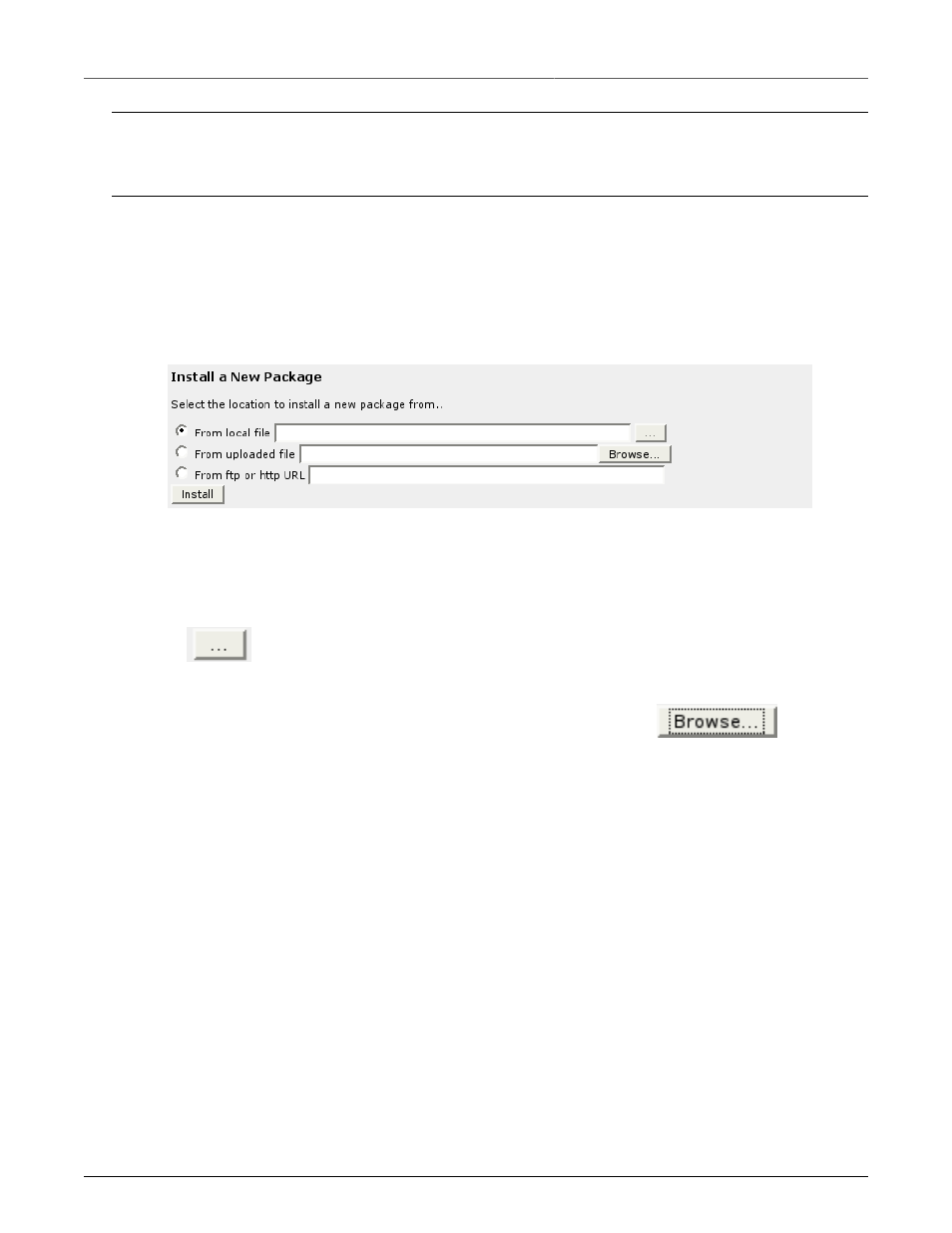 Installing a new package, Pre-upgrade/post-upgrade scripts, 319 34.13.6. pre-upgrade/post-upgrade scripts | RuggedCom RuggedRouter RX1100 User Manual | Page 319 / 341