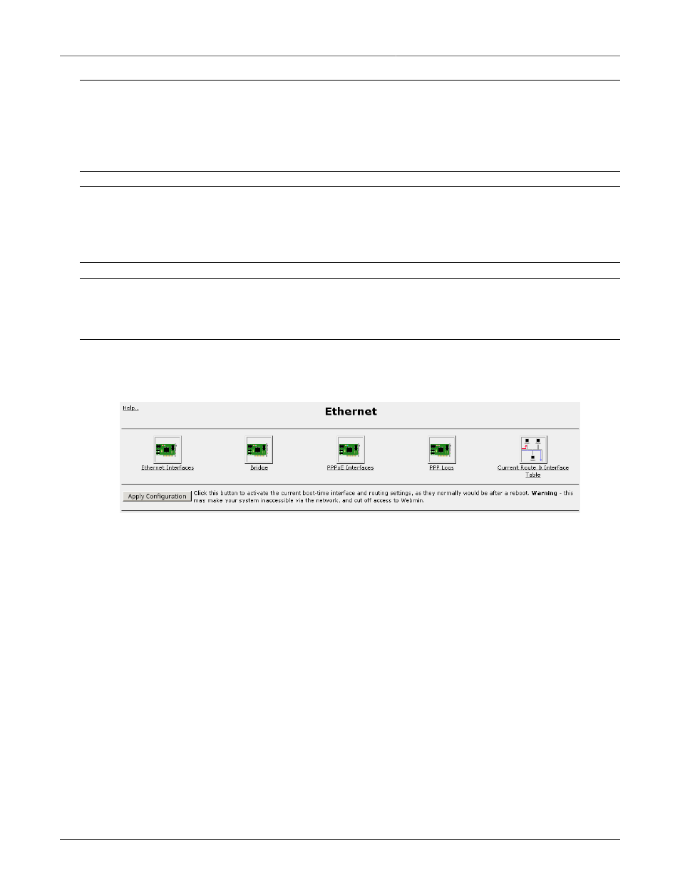 Ethernet configuration, Ethernet menu | RuggedCom RuggedRouter RX1100 User Manual | Page 61 / 341