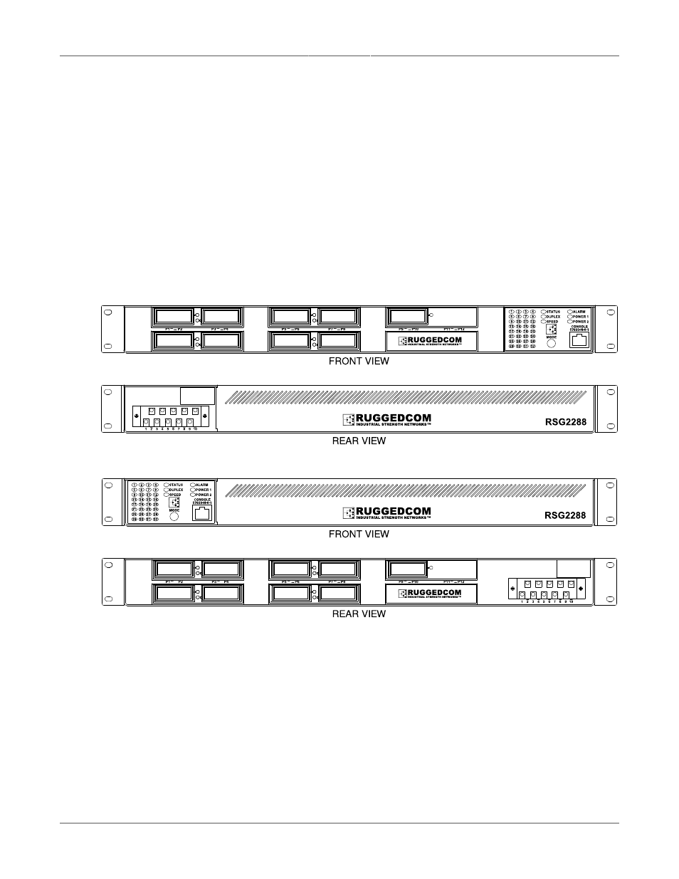 Installation, Mounting, Rack mounting | RuggedCom RUGGEDSWITCH RSG2288 User Manual | Page 12 / 39