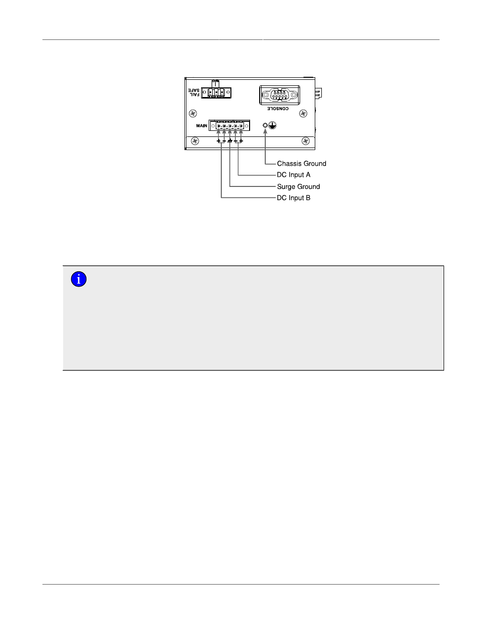 Dc power supply wiring and grounding | RuggedCom RUGGEDSWITCH RS900G User Manual | Page 12 / 23