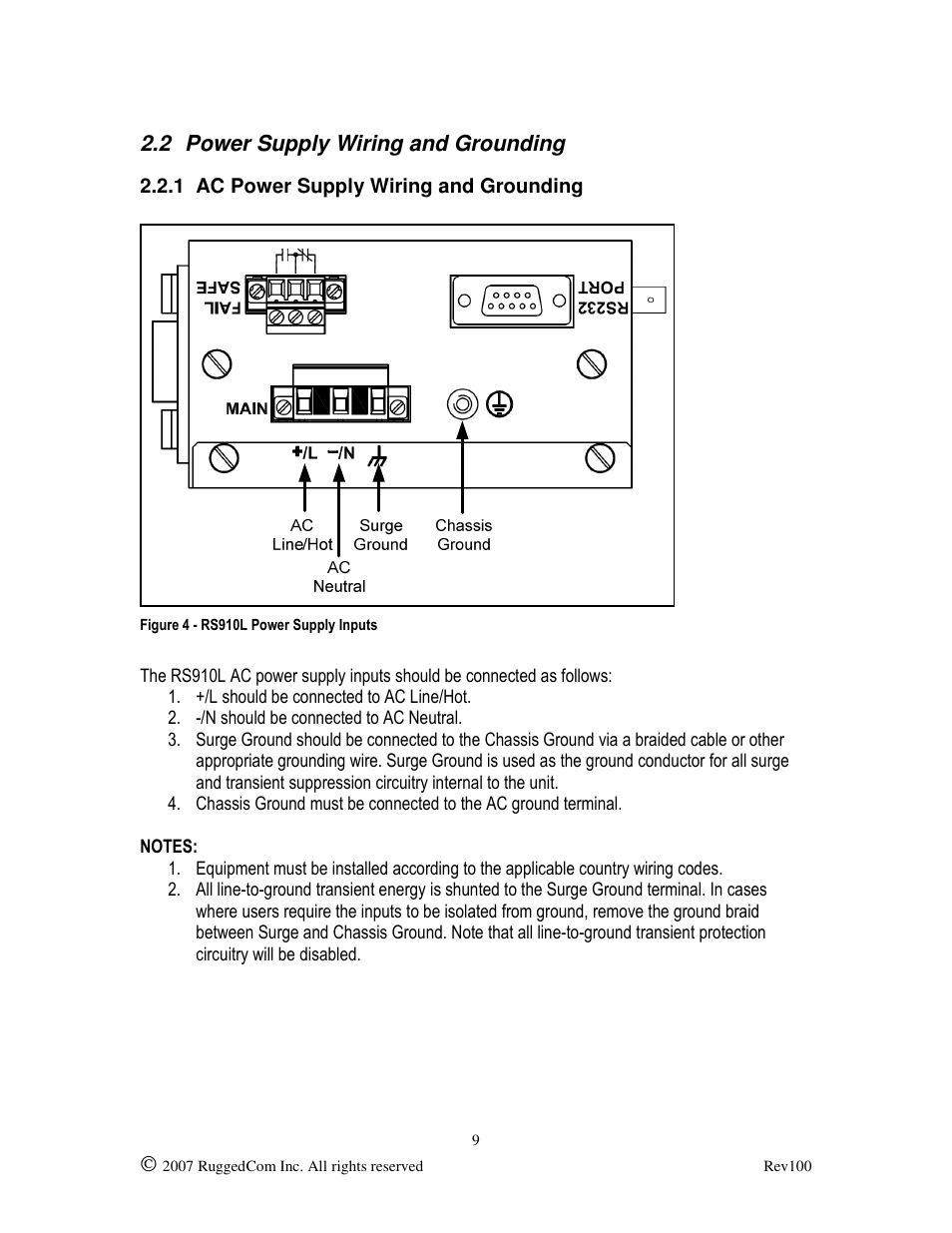 RuggedCom RUGGED VDSL RS910L User Manual | Page 9 / 29