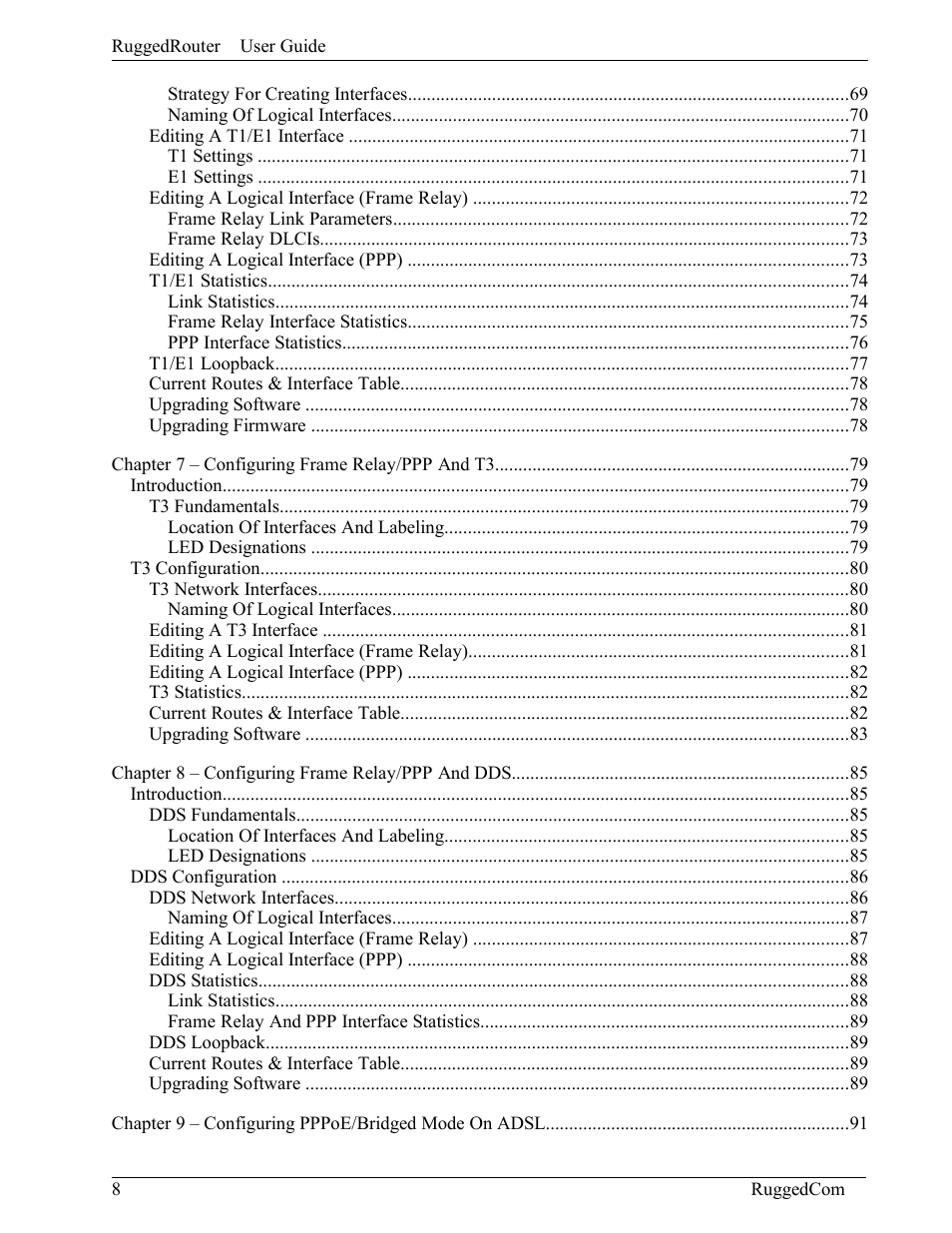 RuggedCom RuggedRouter RX1000 User Manual | Page 10 / 284