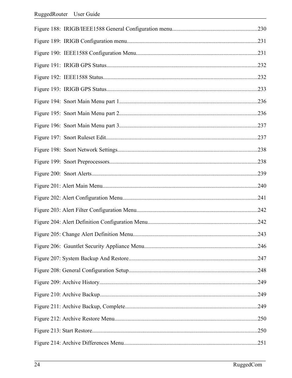 RuggedCom RuggedRouter RX1000 User Manual | Page 26 / 284