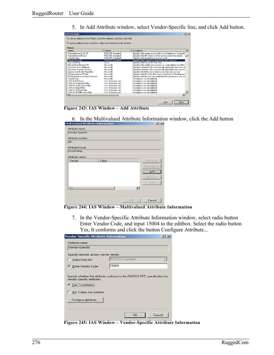 RuggedCom RuggedRouter RX1000 User Manual | Page 278 / 284