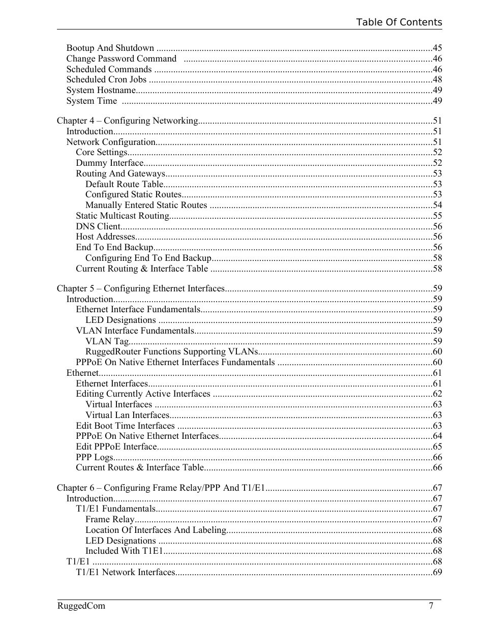 RuggedCom RuggedRouter RX1000 User Manual | Page 9 / 284
