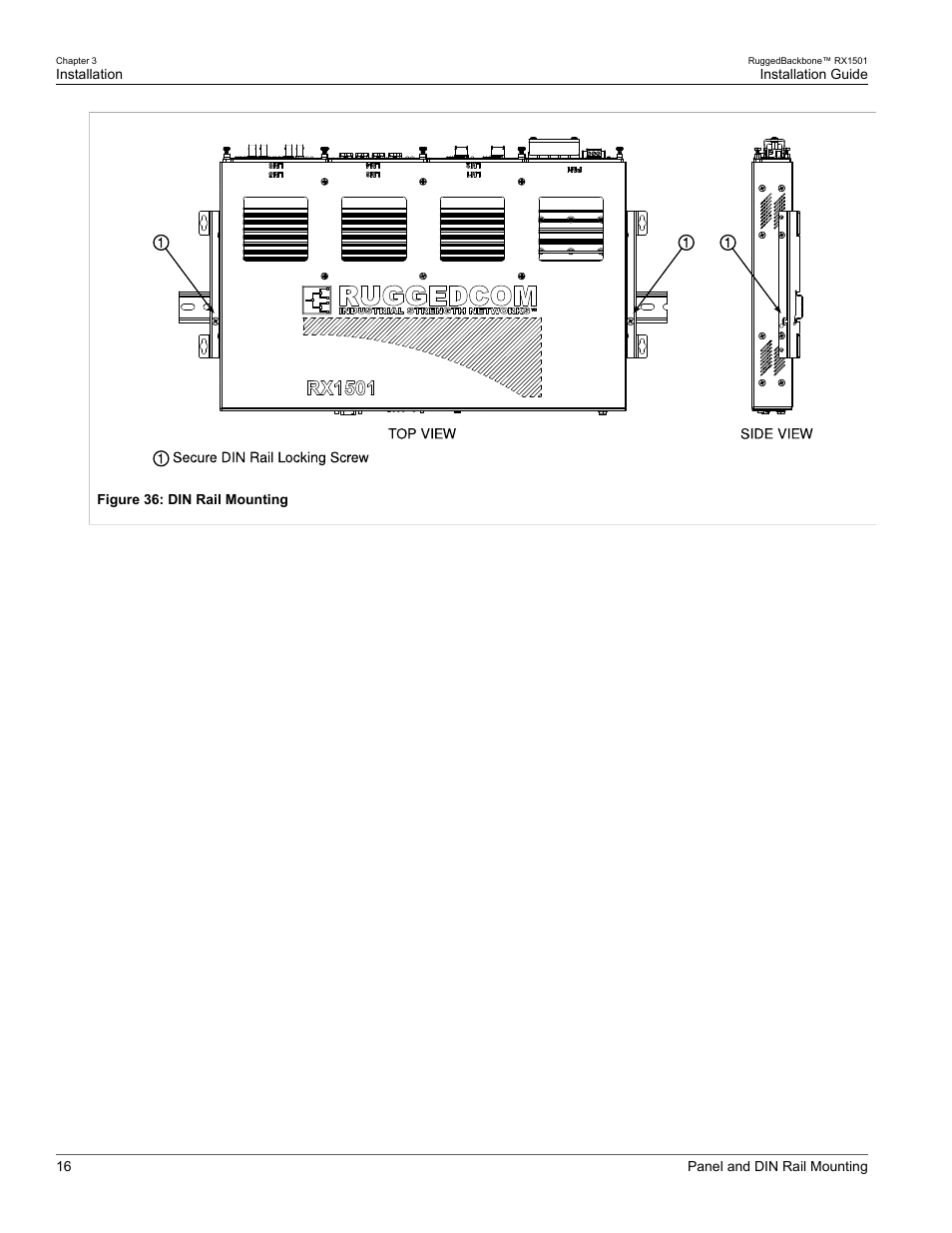 RuggedCom RUGGEDBACKBONE RX1501 User Manual | Page 22 / 52