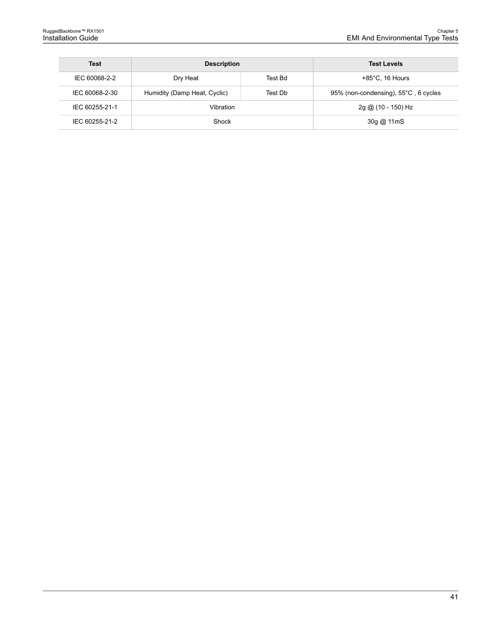 RuggedCom RUGGEDBACKBONE RX1501 User Manual | Page 47 / 52