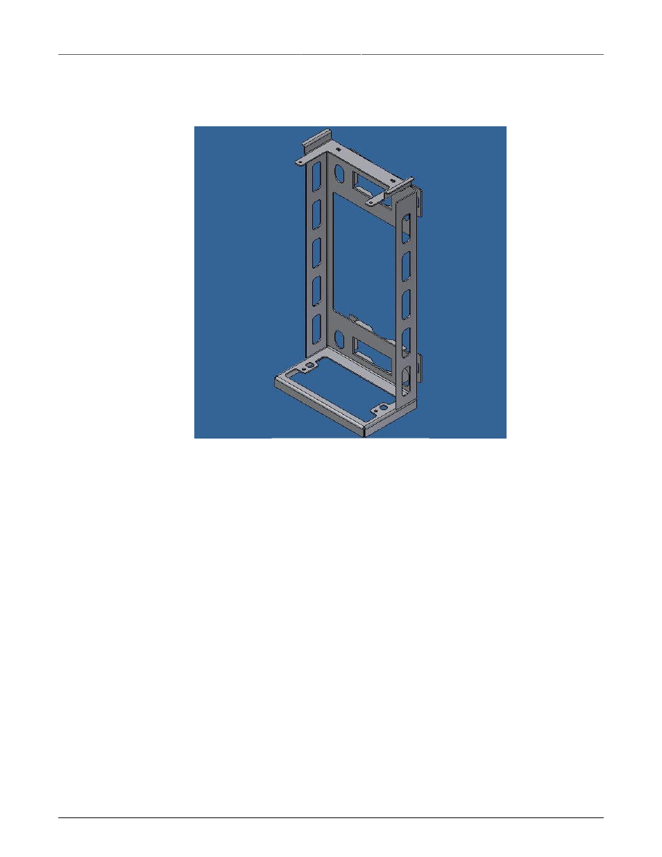 Win7000 mounting bracket, Mounting bracket | RuggedCom RUGGEDMAX WIN7000 User Manual | Page 17 / 34