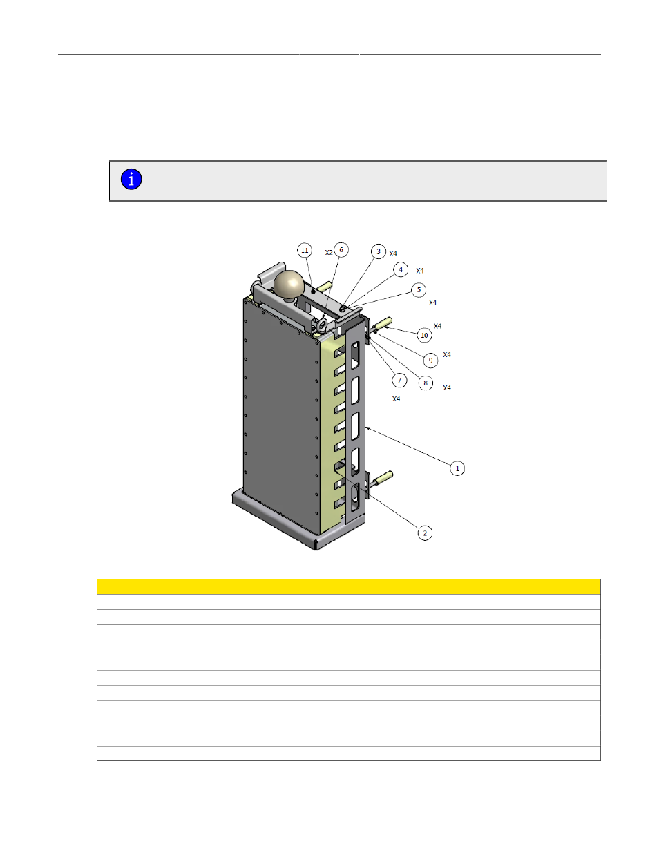 Wall mounting, Win7000 wall mounting diagram, Win7000 wall mount parts list | RuggedCom RUGGEDMAX WIN7000 User Manual | Page 19 / 34