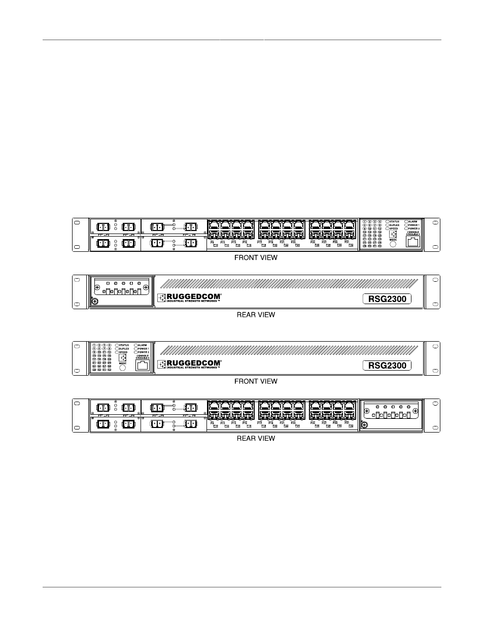 Installation, Mounting, Rack mounting | RuggedCom RSG2300 User Manual | Page 12 / 36