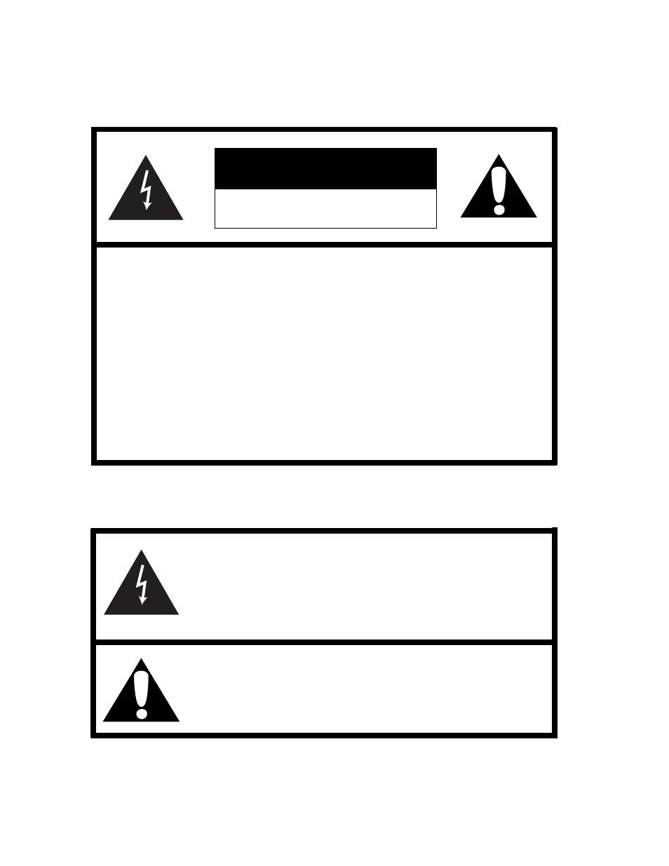 Caution | Rowe CD-100K User Manual | Page 13 / 165