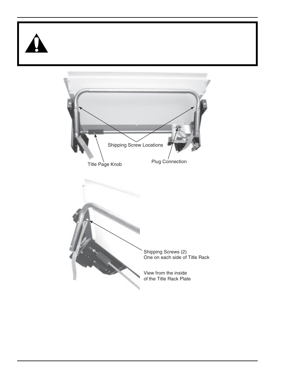 Warning | Rowe CD-100K User Manual | Page 17 / 165