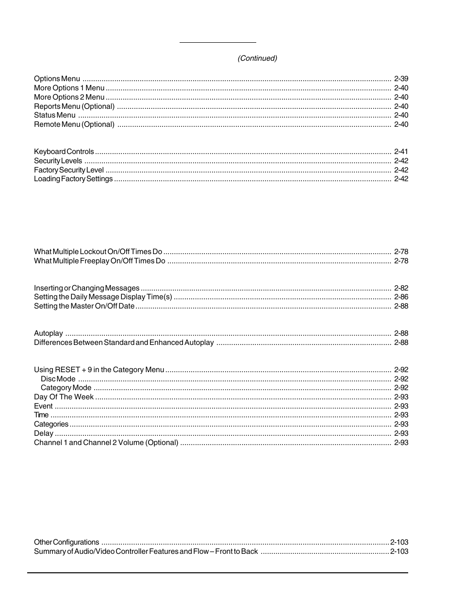 Rowe CD-100K User Manual | Page 7 / 165