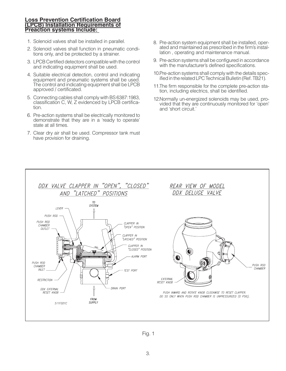 Reliable Sprinkler RELIABLE Single Interlock Preaction System 6103060028 User Manual | Page 3 / 18