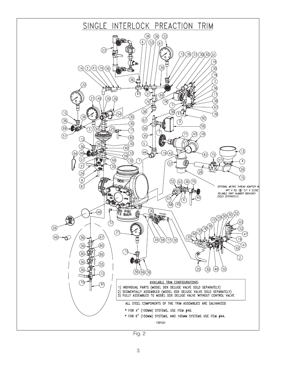 Reliable Sprinkler RELIABLE Single Interlock Preaction System 6103060028 User Manual | Page 4 / 18